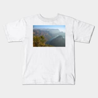 Blyde River Canyon Morning Haze, South Africa Kids T-Shirt